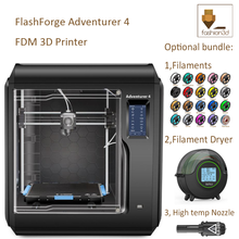 Load image into Gallery viewer, Flashforge Adventurer 4 Auto Leveling Quick Removable Hign Temp Nozzle Flexible CNC Platform HEPA13 air Filter 220 x 200 x 250
