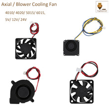 Load image into Gallery viewer, Axial/ Blower cooling Fan 5015/4010/4020/ 6015