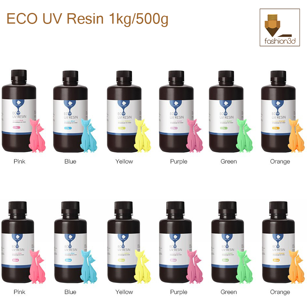 ANYCUBIC Plant-based ECO 405nm UV Resin 1KG for LCD 3D Printing