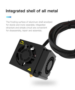 Creality 3D Printer Extruder Assembled Hotend Sprinkler Kit Nozzle kit for Ender-3 V2/ CR-6 SE/ CR-10S Pro V2
