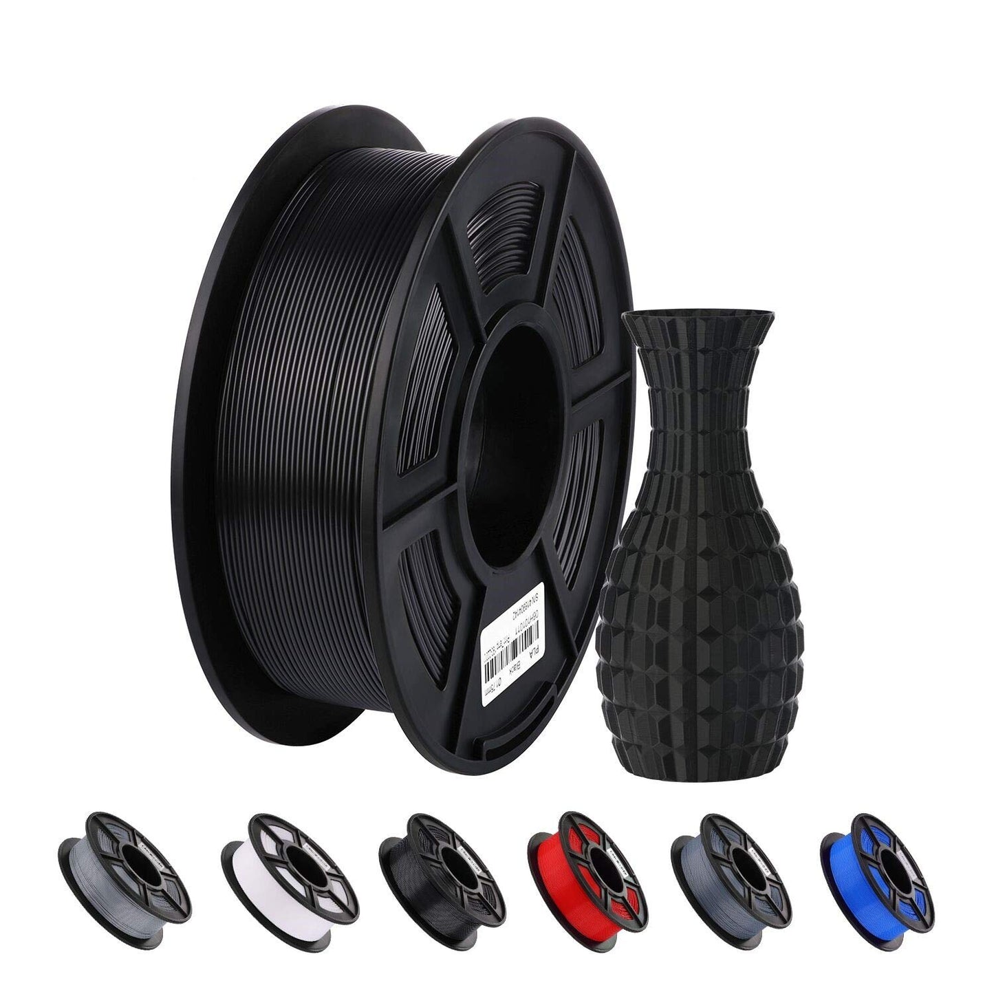 ANYCUBIC 1.75mm 3D Printer Filament PLA Accuracy +/- 0.02mm 2.2 LBS (1KG) Spool