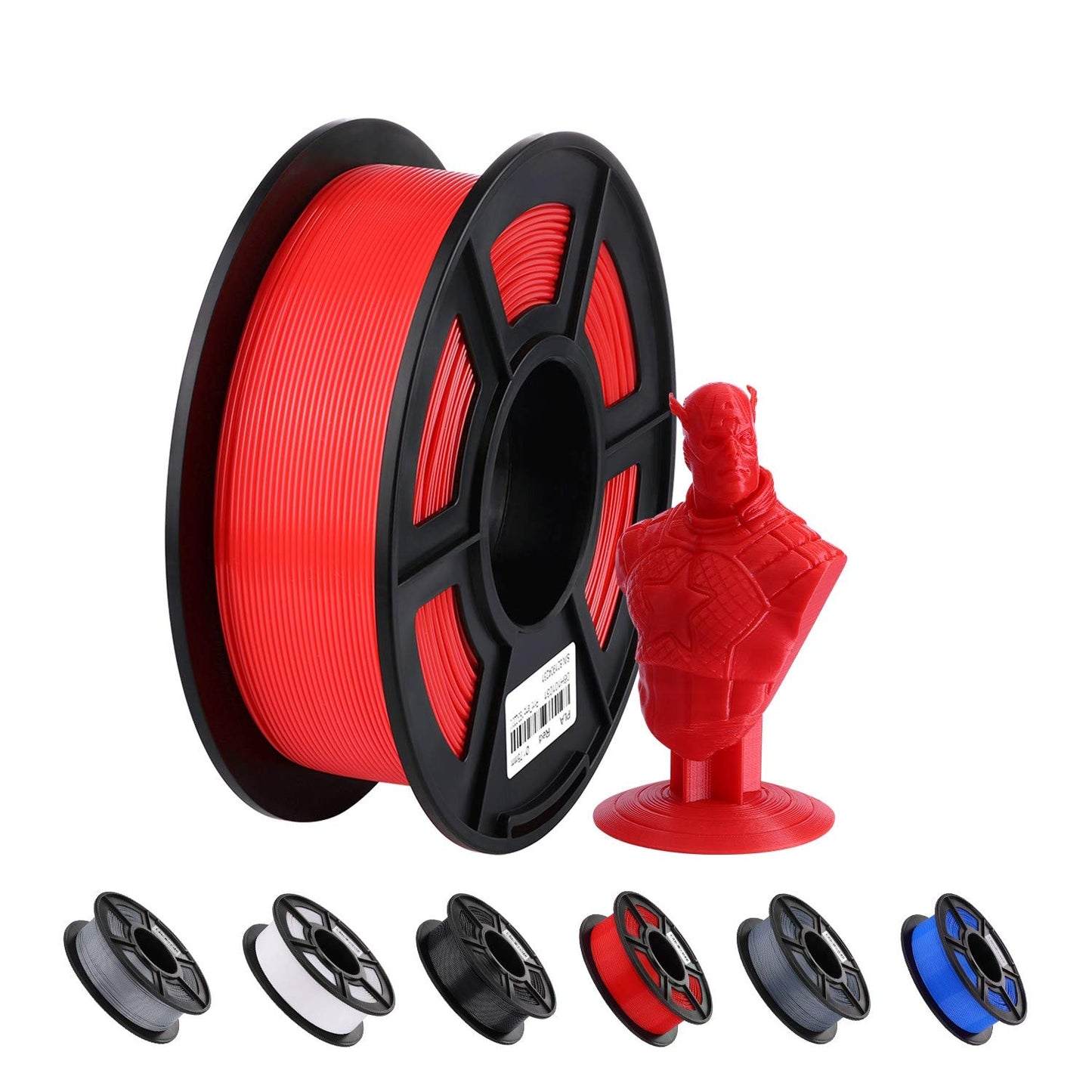 ANYCUBIC 1.75mm 3D Printer Filament PLA Accuracy +/- 0.02mm 2.2 LBS (1KG) Spool