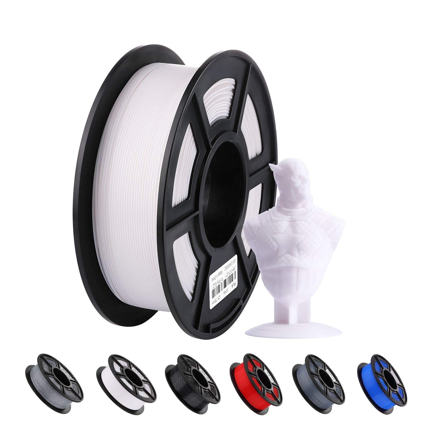 ANYCUBIC 1.75mm 3D Printer Filament PLA Accuracy +/- 0.02mm 2.2 LBS (1KG) Spool