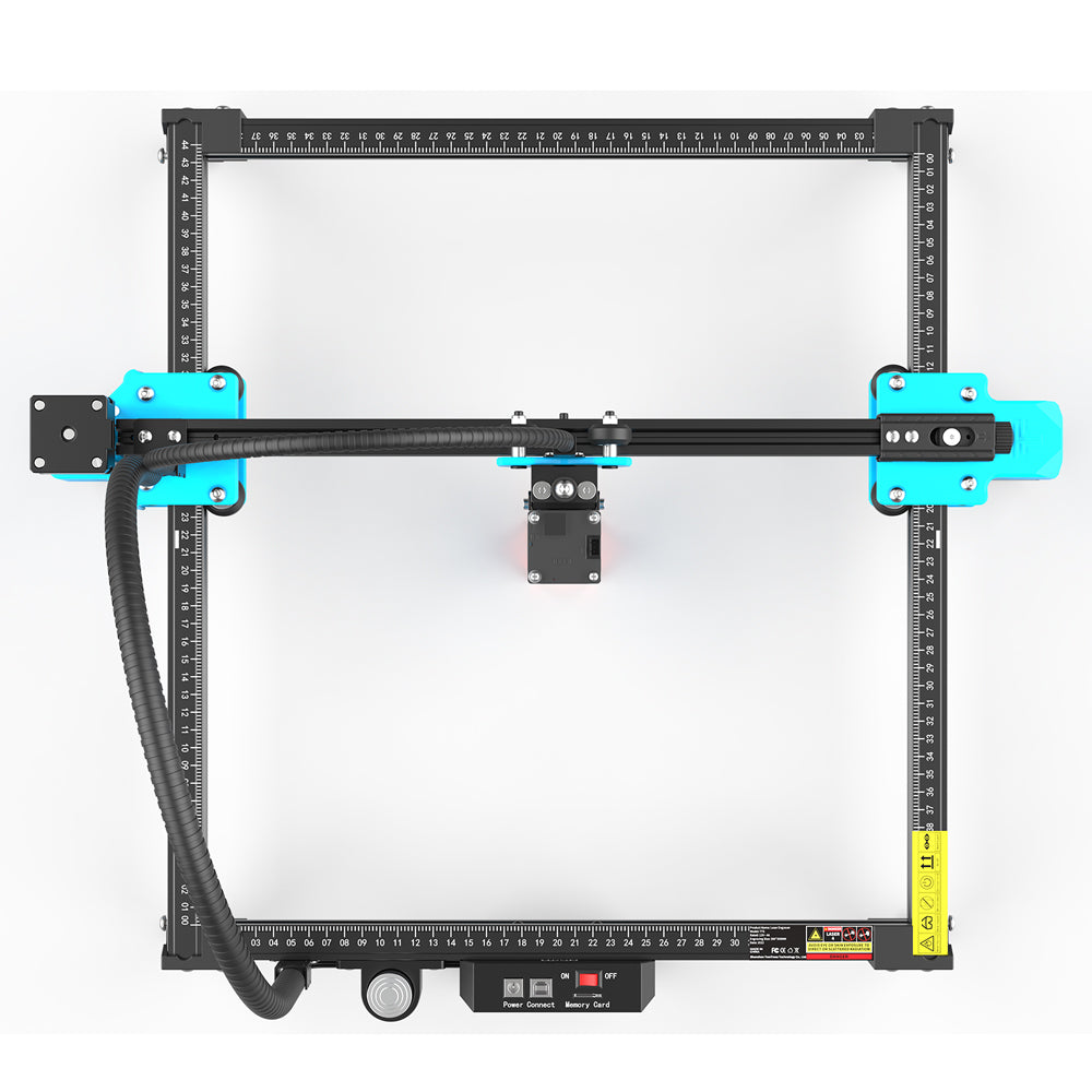 TTS-55W/TTS-10W  DIY Laser Cutter Machine Hobby Laser Engraving Machine Engraving Size 300*300mm Twotrees