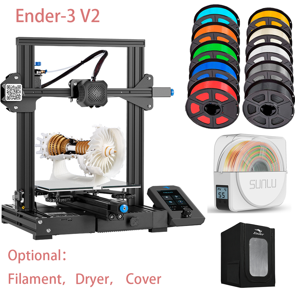 Ender-3 V2 Ender-3 Pro Creality Upgraded version 3D printer – Fashion3d