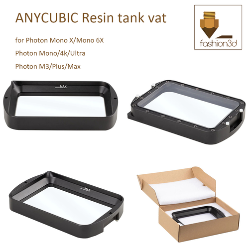 Resin tank/ Resin Vat for Anycubic Photon Mono/4K, Photon Mono X/6k, Ultra, M3 / M3 Plus/ M3 Max