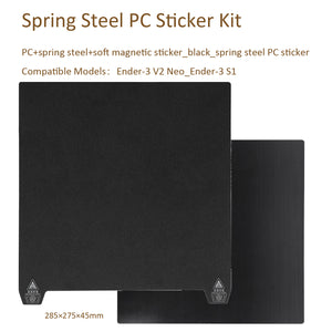 Creality Spring Steel Magnetic Stickers/PEI compatible with Ender-3 series