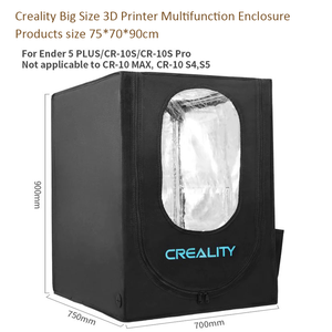 3D Printer Enclosure Cover Ender Creality FDM 3D printer cover box Aluminum Foil
