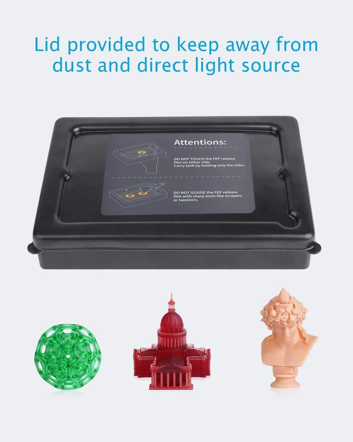 ELEGOO Mars 3 Pro/ Saturn2/Jupiter Resin Vat/Tank