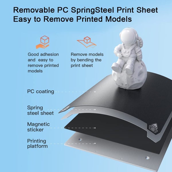 Ender 3 S1 with auto-Leveling silent mainboard Dual Z-axis