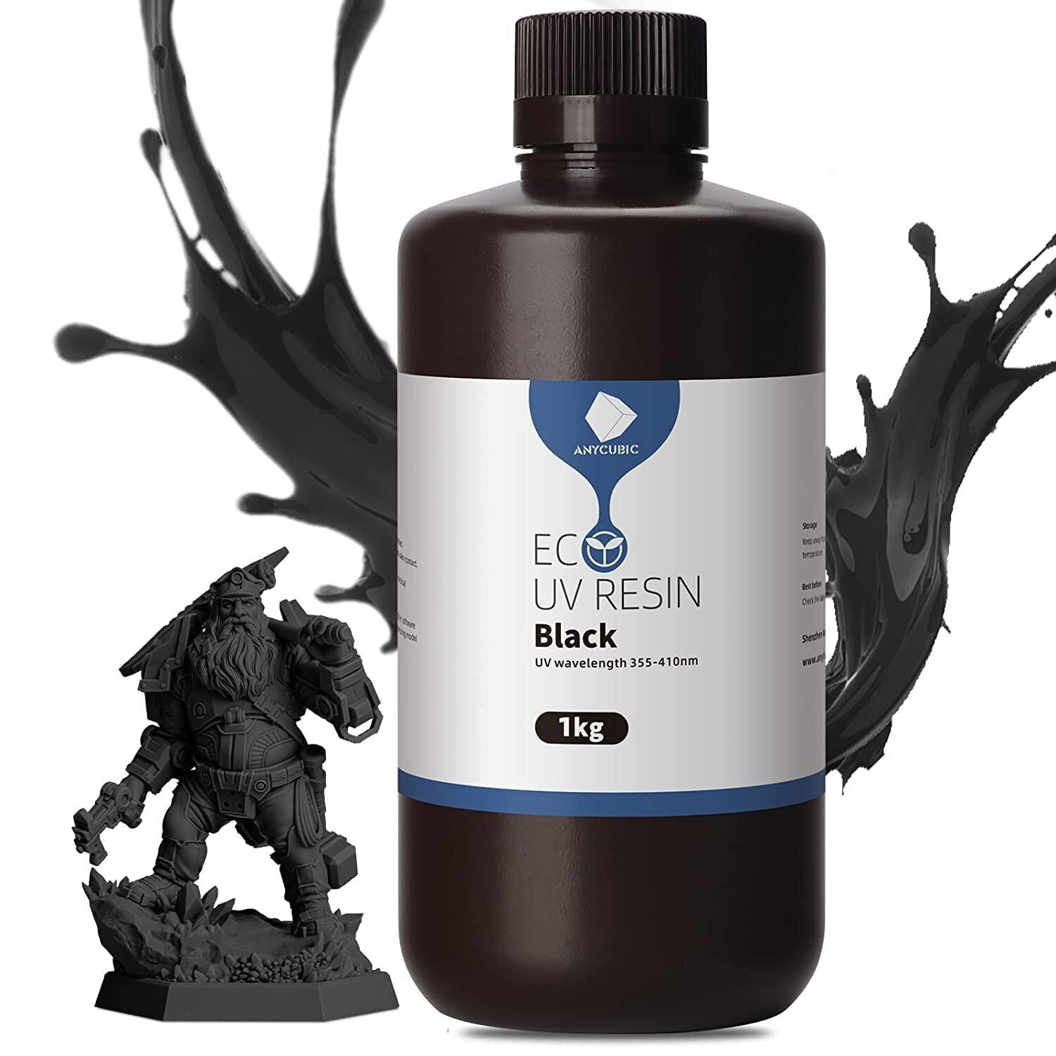 ANYCUBIC Plant-based ECO 405nm UV Resin 1KG for LCD 3D Printing  Fashion3d
