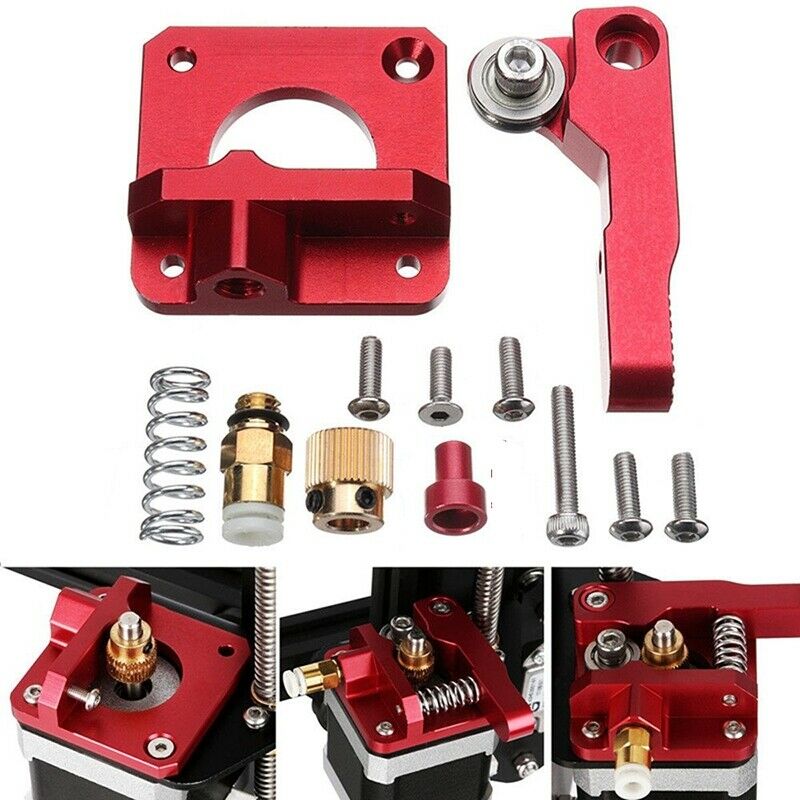 Metal Extruder Kit Red for ender-3 or Cr-10