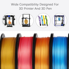 Load image into Gallery viewer, PLA+ Silk 3D Printer filament 1.75mm 1kg Fashion3d