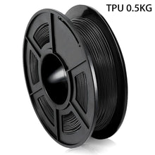 Load image into Gallery viewer, TPU Flexible 3D Printer filament 1.75mm 0.5kg/roll Fashion3d