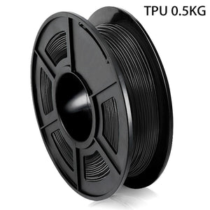 Tpu Filament 1.75mm 0.5kg High Accuracy Flexible Tpu 3d Printer Filament  For Printing Keyrings Insoles Mobile Phone Cases.