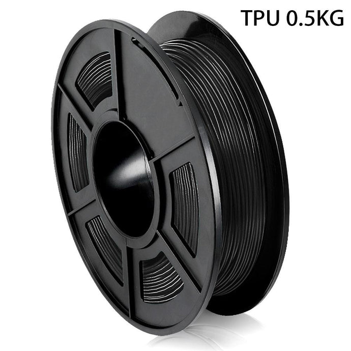 TPU Flexible 3D Printer filament 1.75mm 0.5kg/roll Fashion3d