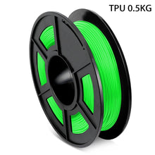 Load image into Gallery viewer, TPU Flexible 3D Printer filament 1.75mm 0.5kg/roll Fashion3d