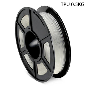 TPU Flexible 3D Printer filament 1.75mm 0.5kg/roll Fashion3d