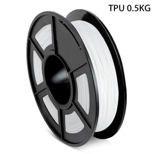 TPU Flexible 3D Printer filament 1.75mm 0.5kg/roll Fashion3d
